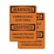 Signmission Combustible Dust Area Bilingual OSHA Warning Sign, Plastic, 10in W x 14in L, 2PK OS-2PACK-WS-P-1014-L-12524 - alternate 1